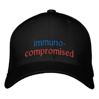 Brodée Casquette de baseball pour immunodéprimés