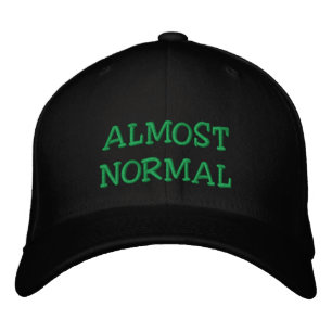 Brodée Casquette de baseball presque normal