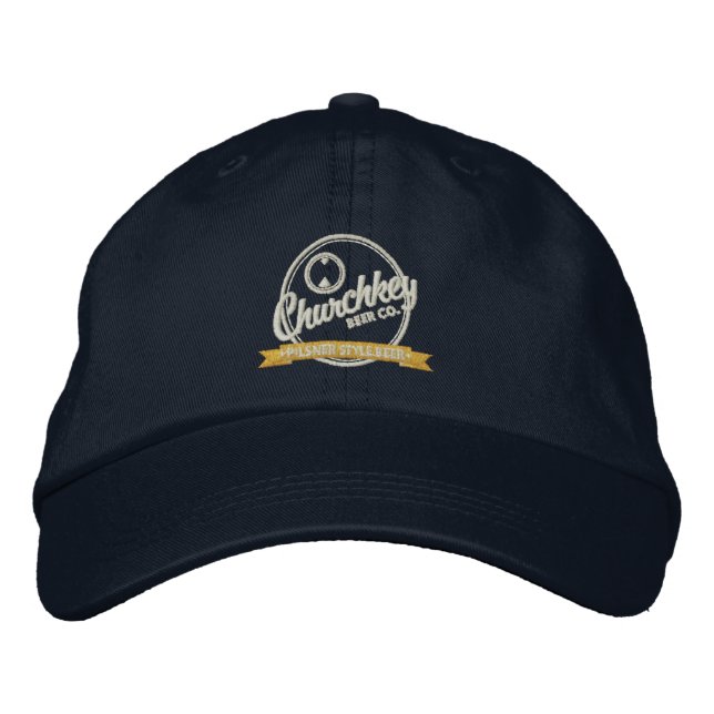 Brodée Casquette de baseball réglable (Devant)
