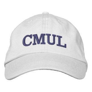 Brodée Casquette de baseball réglable de CMUL
