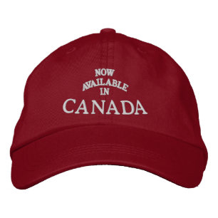Brodée Casquette de baseball Souvenir du Canada Casquette