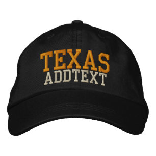 Brodée Casquette de baseball -TEXAS - SRF