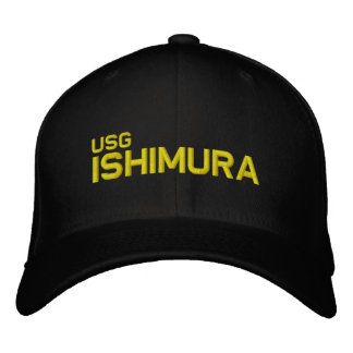 Brodée CASQUETTE de baseball USG ISHIMURA