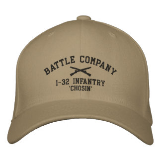 Brodée Casquette de déploiement de bataille