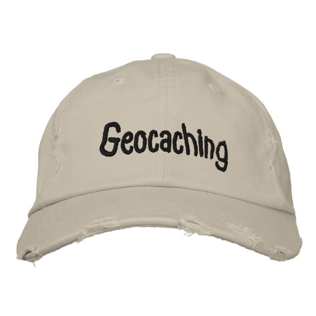 Brodée Casquette de géocalisation (Devant)