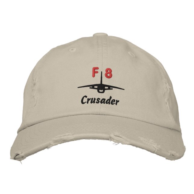 Brodée Casquette de golf F-8 (Devant)