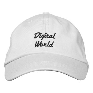 Brodée Casquette de haute qualité pour le monde numérique