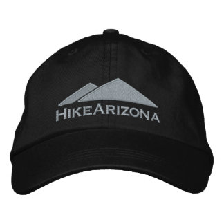 Brodée Casquette de HikeArizona - noir