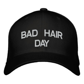Brodée Casquette de la journée des cheveux mauvais