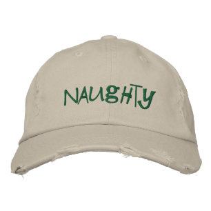 Brodée Casquette de la liste des filles père Noël