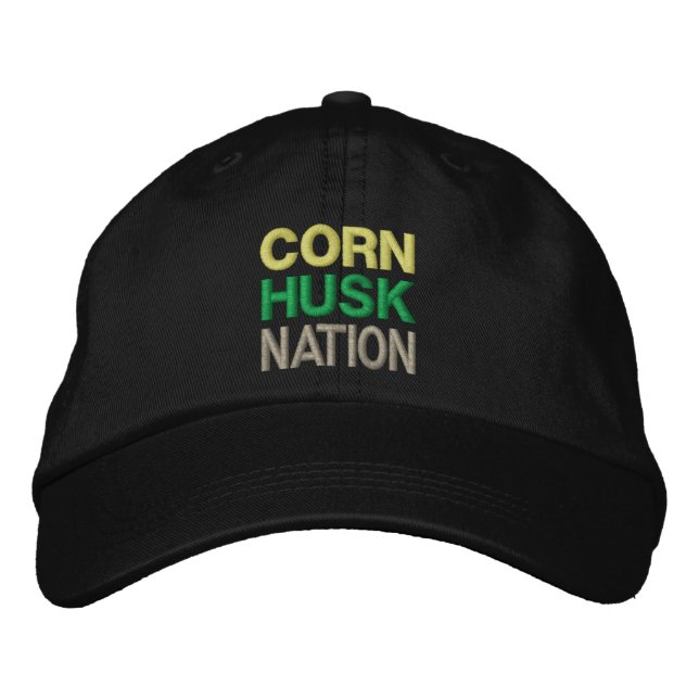 BRODÉE CASQUETTE DE LA NATION CORN HUSK (Devant)