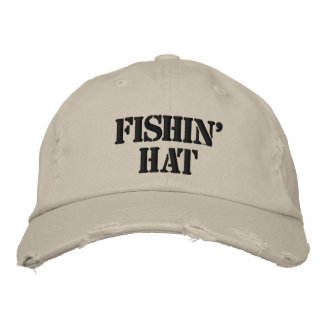 Brodée Casquette de la pêche