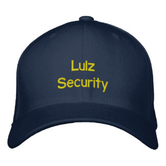 Brodée Casquette de la sécurité de Lulz