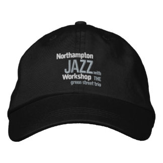 Brodée Casquette de l'atelier de jazz brodé de Northampto