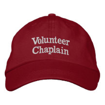 Casquette de l'aumônier bénévole