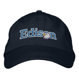 Brodée Casquette de logo Edison Masthead brodé
