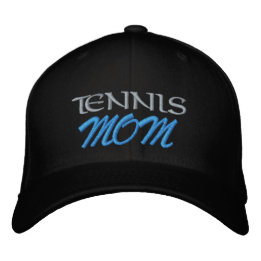 Brodée Casquette de maman de tennis Chapeau brodé, Casque