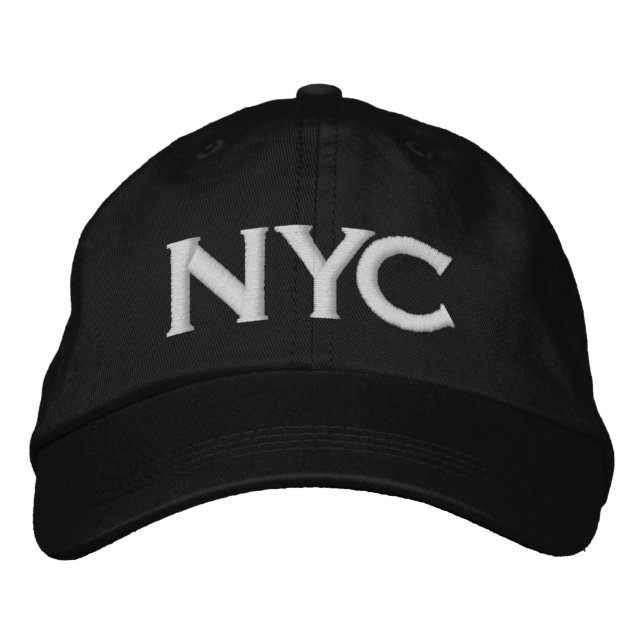 BRODÉE CASQUETTE DE NYC (Devant)
