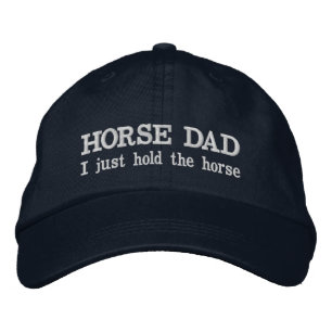 Brodée Casquette de papa de cheval