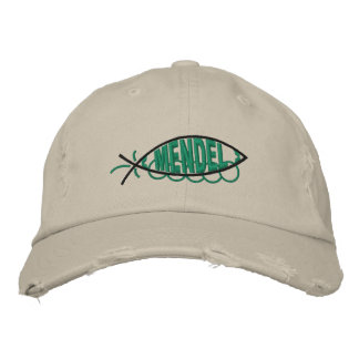 Brodée Casquette de poisson de Peapod Mendel