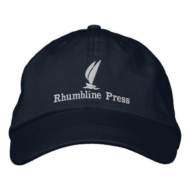 Brodée Casquette de presse de Rhumbline (Devant)