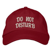 casquette De Salle De Sport 'Ne Pas Disturber'