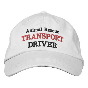 Brodée Casquette de transport de sauvetage animal casquet