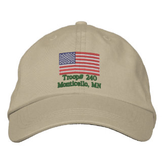 Brodée Casquette de Troop personnalisable
