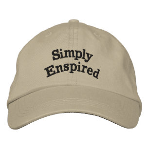 Brodée Casquette Décontracté simple