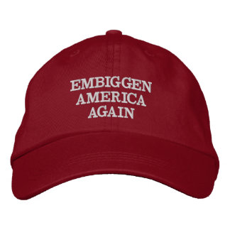 Brodée Casquette d'EMBIGGEN AMÉRIQUE ENCORE