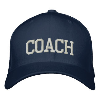 Brodée Casquette d'entraîneur personnalisé et brodé | CAS