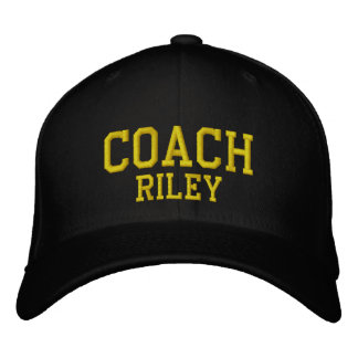Brodée Casquette d'entraîneurs personnalisable pour les s