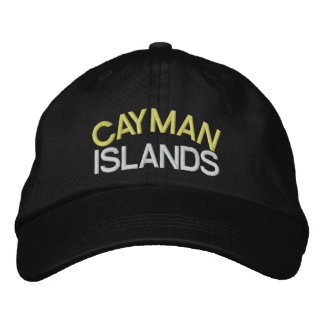 BRODÉE CASQUETTE DES ÎLES CAYMAN