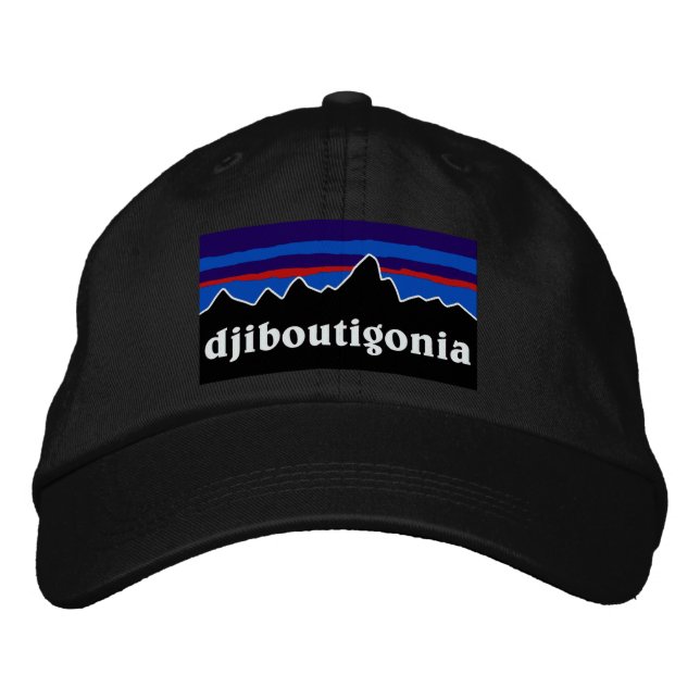 Brodée Casquette djiboutigonia brodé (Devant)