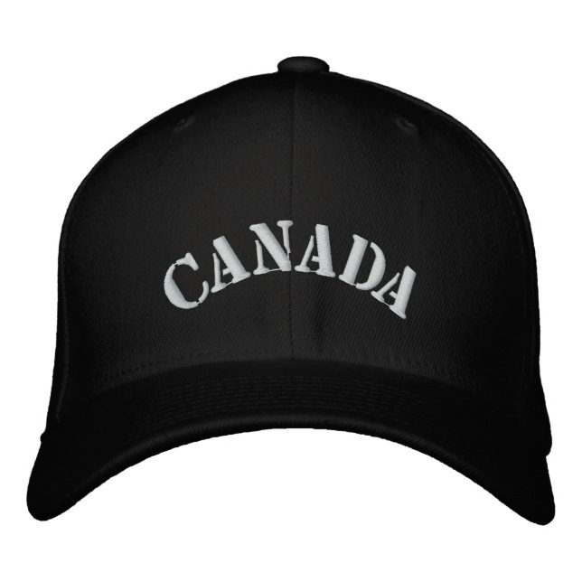 Brodée casquette du CANADA brodé (Devant)
