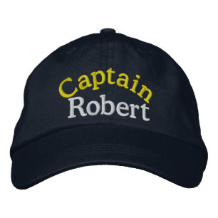 Brodée Casquette du capitaine par SRF