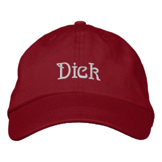 Brodée CASQUETTE du concepteur de noms DICK