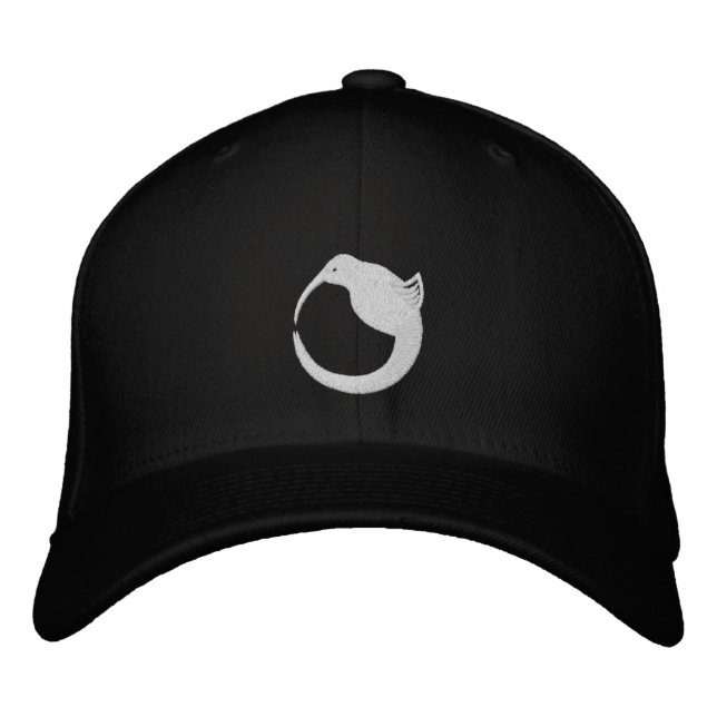 Brodée Casquette du logo de Sicklebill Safaris (Devant)