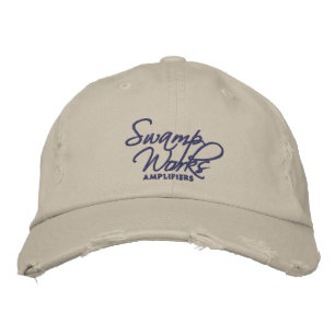 Brodée Casquette du logo en détresse