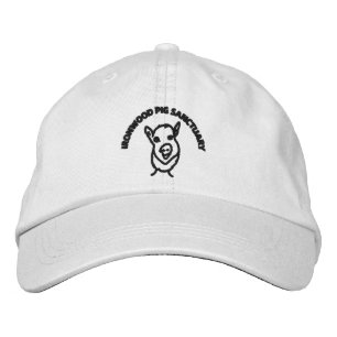 Brodée Casquette du sanctuaire de cochon en bois de fer