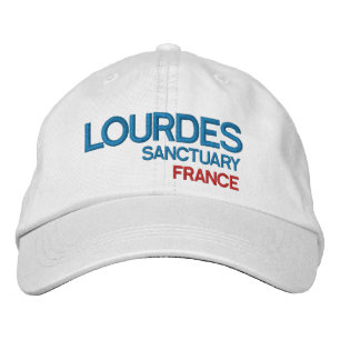 Brodée Casquette du sanctuaire de Lourdes France