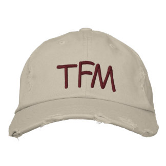 Brodée Casquette en rack TFM