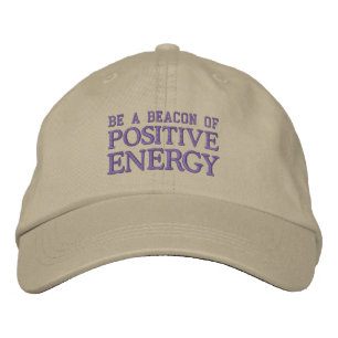 BRODÉE CASQUETTE ÉNERGÉTIQUE POSITIF