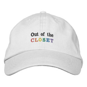 Brodée Casquette gay pride