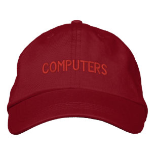 Brodée Casquette informatique