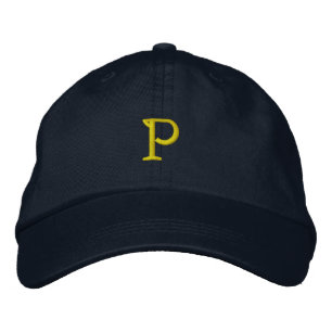 Brodée CASQUETTE INITIAL "P" Designer