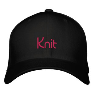 Brodée Casquette Knit pour Knitters