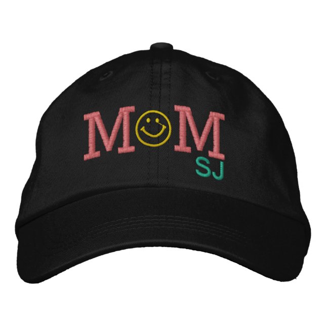 Brodée CASQUETTE MOM par SRF (Devant)