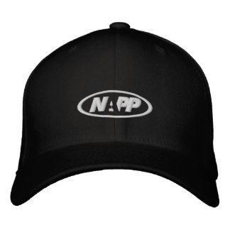 Brodée Casquette NAPP en noir