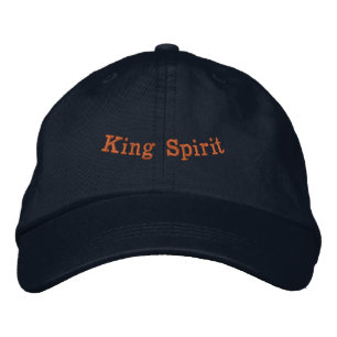 Brodée Casquette Navy Super Forte Esprit de Roi Personnal